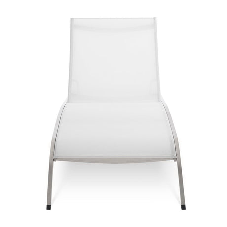Savannah Mesh Chaise Outdoor Patio Aluminum Lounge Chair by Modway HouseOfZazla