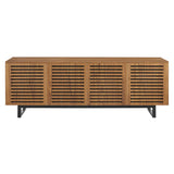 Parker 73" Walnut TV Stand by Modway