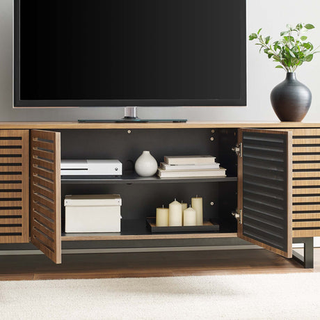 Parker 73" Walnut TV Stand by Modway HouseOfZazla