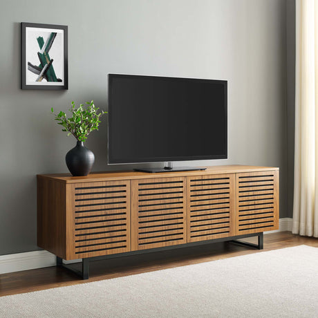 Parker 73" Walnut TV Stand by Modway HouseOfZazla