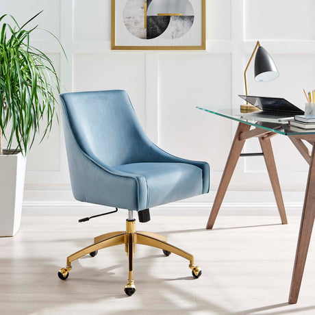 Discern Performance Velvet Office Chair by Modway HouseOfZazla
