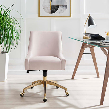 Discern Performance Velvet Office Chair by Modway HouseOfZazla