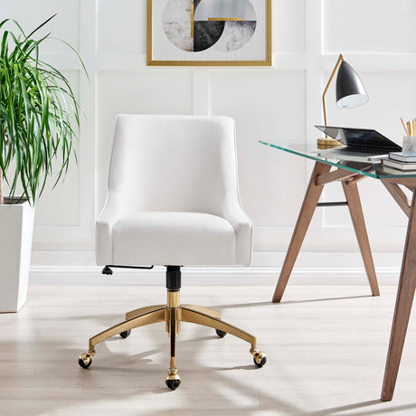 Discern Performance Velvet Office Chair by Modway HouseOfZazla