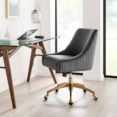 Discern Performance Velvet Office Chair by Modway HouseOfZazla