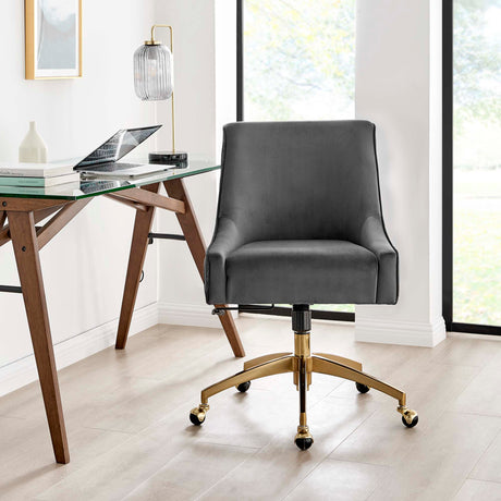 Discern Performance Velvet Office Chair by Modway HouseOfZazla
