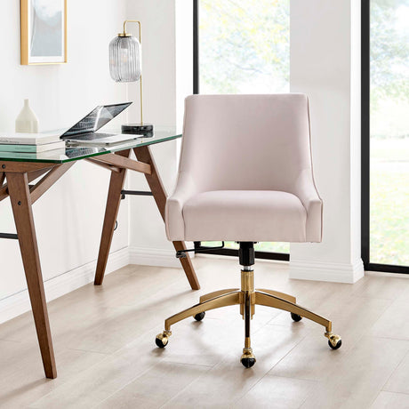 Discern Performance Velvet Office Chair by Modway HouseOfZazla