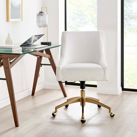 Discern Performance Velvet Office Chair by Modway HouseOfZazla