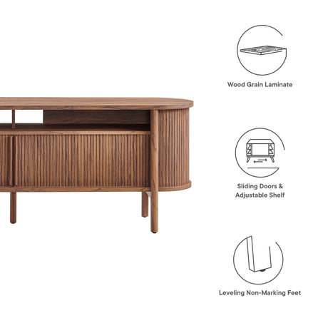Cadence 71" Curved TV Stand by Modway HouseOfZazla