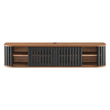 Fortitude 63" Wall-Mounted TV Stand by Modway