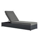 Tahoe Outdoor Patio Powder-Coated Aluminum Chaise Lounge Chair by Modway HouseOfZazla