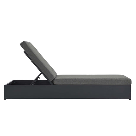 Tahoe Outdoor Patio Powder-Coated Aluminum Chaise Lounge Chair by Modway HouseOfZazla