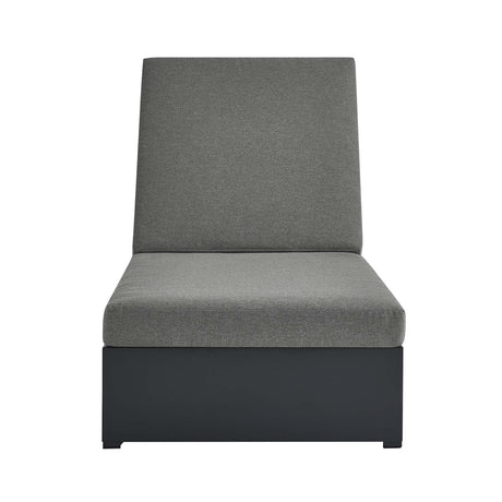Tahoe Outdoor Patio Powder-Coated Aluminum Chaise Lounge Chair by Modway HouseOfZazla