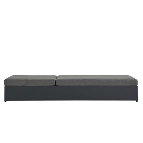 Tahoe Outdoor Patio Powder-Coated Aluminum Chaise Lounge Chair by Modway HouseOfZazla