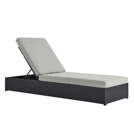 Tahoe Outdoor Patio Powder-Coated Aluminum Chaise Lounge Chair by Modway HouseOfZazla