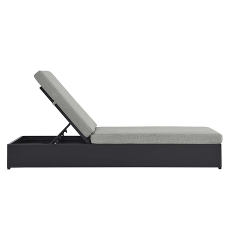 Tahoe Outdoor Patio Powder-Coated Aluminum Chaise Lounge Chair by Modway HouseOfZazla