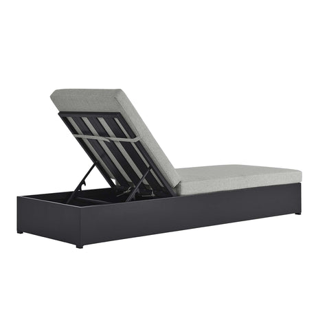 Tahoe Outdoor Patio Powder-Coated Aluminum Chaise Lounge Chair by Modway HouseOfZazla