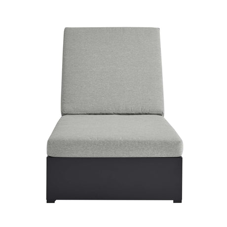 Tahoe Outdoor Patio Powder-Coated Aluminum Chaise Lounge Chair by Modway HouseOfZazla