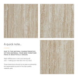 Mirella Faux Travertine Console Table by Modway