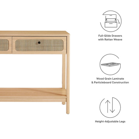 Chaucer Wood Entryway Console Table by Modway HouseOfZazla