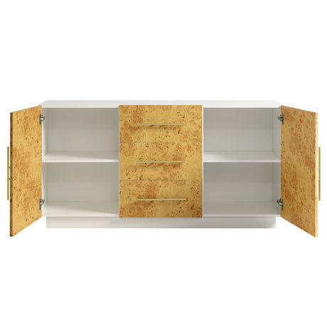 Abel 59 Inch Burl Wood Sideboard Buffet TV Stand by Modway HouseOfZazla