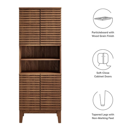 Render Tall Bathroom Storage Cabinet by Modway HouseOfZazla