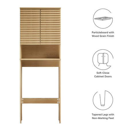 Render Over the Toilet Bathroom Storage Cabinet by Modway HouseOfZazla