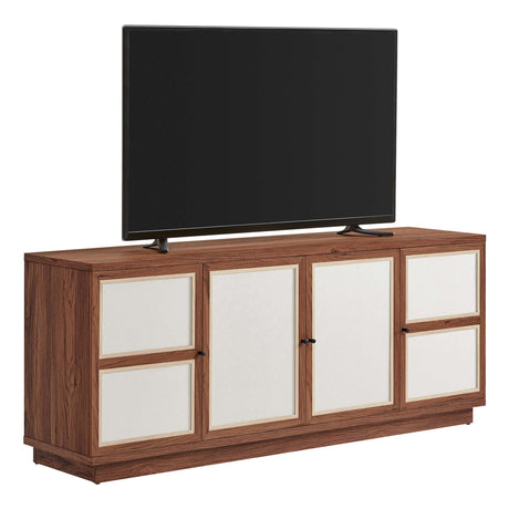 Capri 63" Wood Grain TV Console by Modway HouseOfZazla