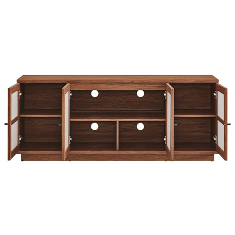 Capri 63" Wood Grain TV Console by Modway HouseOfZazla