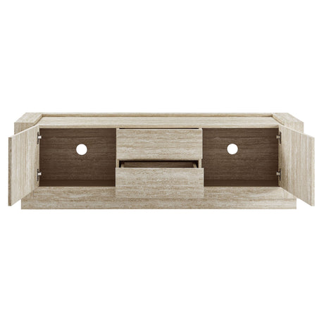 Hollis 59" Travertine TV Stand by Modway HouseOfZazla