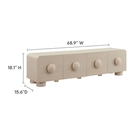 Sonnet 69" Low Profile TV Stand by Modway HouseOfZazla