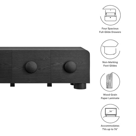 Sonnet 69" Low Profile TV Stand by Modway HouseOfZazla