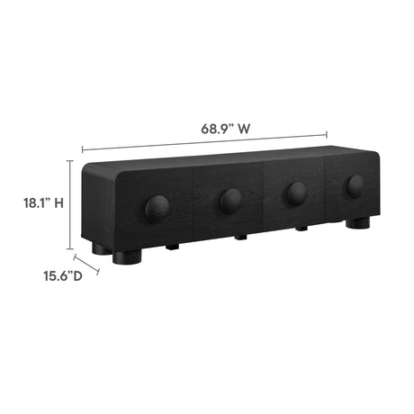 Sonnet 69" Low Profile TV Stand by Modway HouseOfZazla