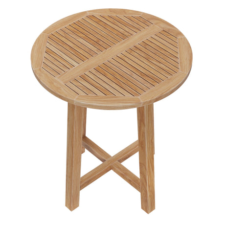 Wellspring 36" Outdoor Patio Teak Wood Bar Table by Modway HouseOfZazla