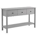 Emmeline 3-Drawer Scalloped Console Table by Modway HouseOfZazla