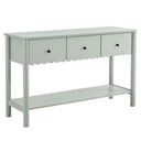 Emmeline 3-Drawer Scalloped Console Table by Modway HouseOfZazla