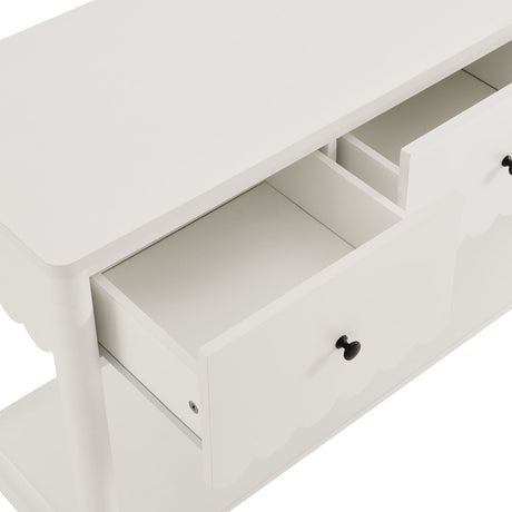 Emmeline 3-Drawer Scalloped Console Table by Modway HouseOfZazla
