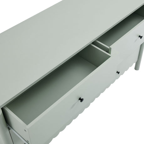 Emmeline Scalloped 6-Drawer Dresser by Modway HouseOfZazla