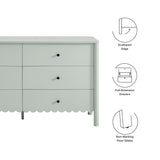 Emmeline Scalloped 6-Drawer Dresser by Modway