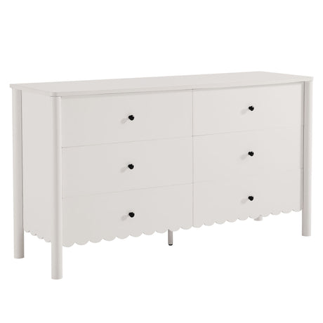 Emmeline Scalloped 6-Drawer Dresser by Modway HouseOfZazla