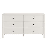 Emmeline Scalloped 6-Drawer Dresser by Modway