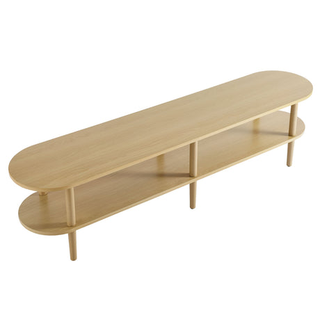 Torus Oval Wood TV Stand by Modway HouseOfZazla