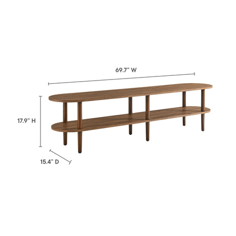 Torus Oval Wood TV Stand by Modway HouseOfZazla