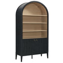 Nolan 74" Tall Wide Arched Storage Display Cabinet Bookshelf by Modway HouseOfZazla