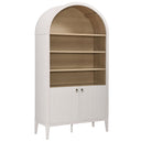 Nolan 74" Tall Wide Arched Storage Display Cabinet Bookshelf by Modway HouseOfZazla