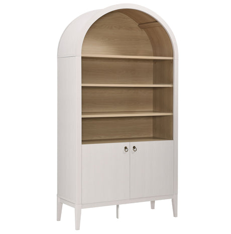 Nolan 74" Tall Wide Arched Storage Display Cabinet Bookshelf by Modway HouseOfZazla