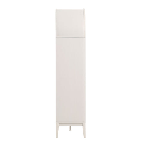 Nolan 74" Tall Wide Arched Storage Display Cabinet Bookshelf by Modway HouseOfZazla