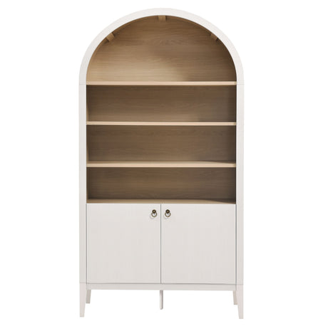 Nolan 74" Tall Wide Arched Storage Display Cabinet Bookshelf by Modway HouseOfZazla