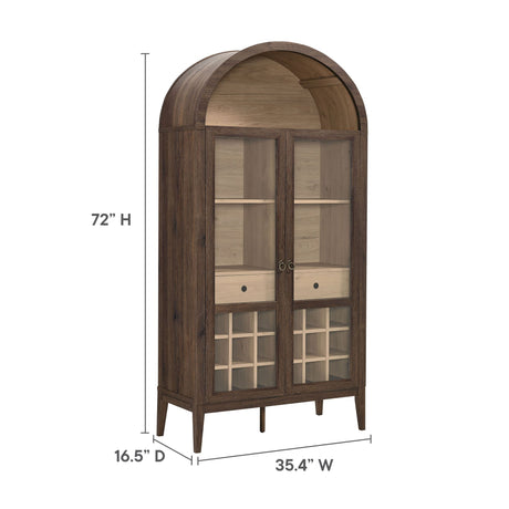 Nolan Arched Bar Cabinet by Modway HouseOfZazla