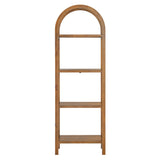 Vexley 72 Inch Tall Narrow Arched Bookshelf by Modway