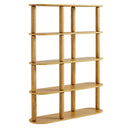 Arcus 4-Tier Oval Wood Bookshelf by Modway HouseOfZazla